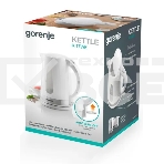 Чайник электрический Gorenje K17WE белый, фото2