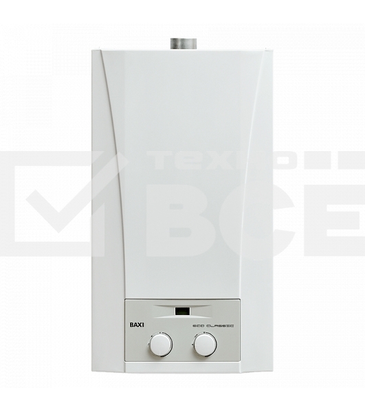 Котел газовый настенный BAXI ECO Classic 24F (24 кВт) 2 конт., с закрытой камерой сгорания