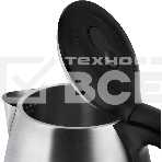 Чайник электрический Vitek VT-7039, 2200Вт, серебристый и черный, фото4