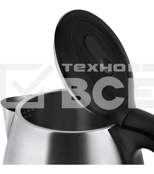 Чайник электрический Vitek VT-7039, 2200Вт, серебристый и черный