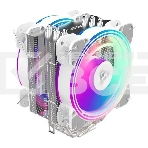 Кулер для процессора Alseye H120D белый, 120 мм, алюминий/медь, 2000 об/мин, 35.5 дБ, 4 pin, 200 Вт, 154 мм, фото 1