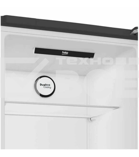 Холодильник Beko B3RCNK362HG серый двухкамерный 220/100л морозилка снизу, No Frost