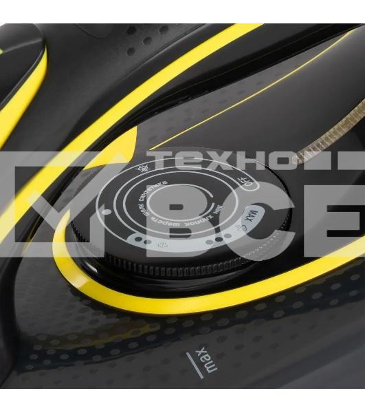 Утюг Hyundai H-SI01560 3200Вт черный/желтый