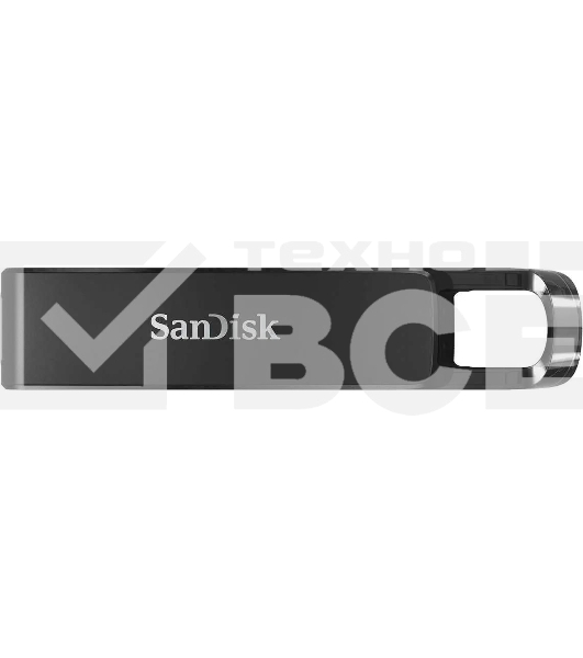 Флеш диск 64GB SanDisk CZ460 Ultra Type-C, USB Type-C, черный