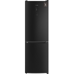 Холодильник Weissgauff WRK 185 Total NoFrost Inverter темная сталь двухкамерный 205/86л морозилка снизу, фото 1