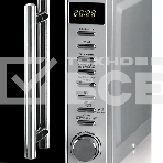 Микроволновая печь BBK 20MWS-721T/BS-M серебристый, 20 л, 700 Вт, переключатели - кнопки, поворотный механизм, фото2