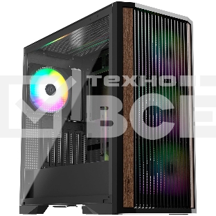 Компьютерный корпус без блока питания Case Raijintek AGOS MAX-MS4, Midi-Tower, TG, 4x140мм ARGB, 2xUSB 3.0 + 1xUSB Type-C, E-ATX, ATX, mATX, mITX черный