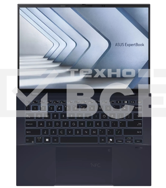Ноутбук ASUS ExpertBook Premium B9403CVAR-PP2161 14.0' OLED CORE 5 120U 16Gb 512GB 2280 PCIE G4 SSD 14.0 OLED WQXGA+(WQ+) 2880X1800 16:10 Bend+400nits(HDR) Glare DCI-P3:100% No OS