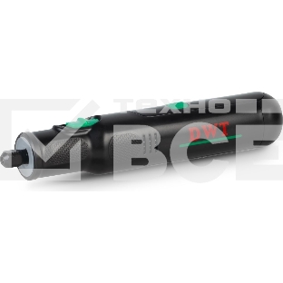 Прямошлифовальная машина (гравер) аккумуляторный DWT AGSP-07 TB /до 5000-30000 об.в мин/цанга 3.2 мм/6 скоростей/LED-подсветка/1.1 А·ч Li-ion/Type-C/черный (AGSP-07 TB)