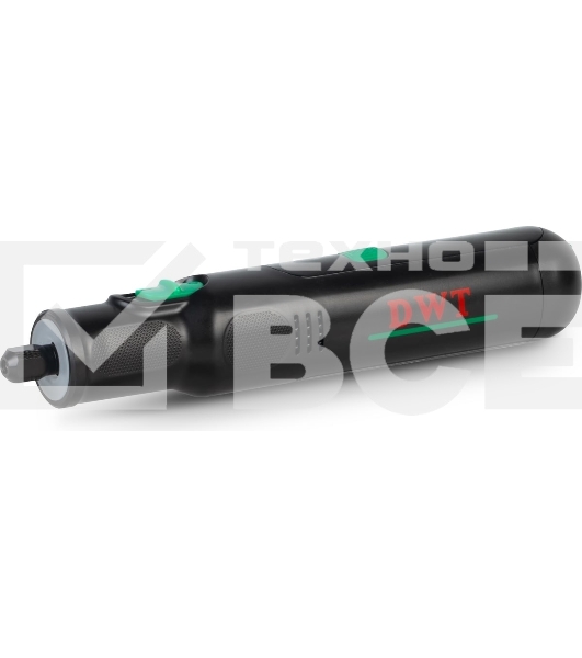 Прямошлифовальная машина (гравер) аккумуляторный DWT AGSP-07 TB /до 5000-30000 об.в мин/цанга 3.2 мм/6 скоростей/LED-подсветка/1.1 А·ч Li-ion/Type-C/черный (AGSP-07 TB)