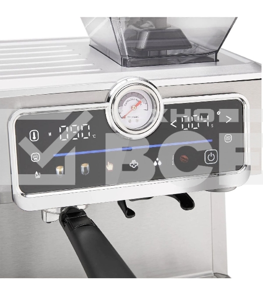 Кофемашина Korting KCM 1013 SA Bravo, нержавеющая сталь