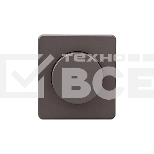 Светорегулятор Kranz KR-78-0732-2 ROUND (диммер) 300Вт с/у титан