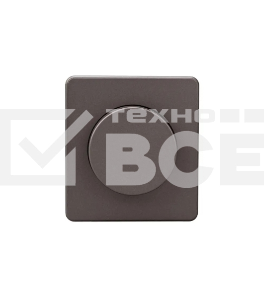 Светорегулятор Kranz KR-78-0732-2 ROUND (диммер) 300Вт с/у титан