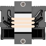 Кулер для процессора PCCooler R300 BK S115X/1200/1700/1851/AM4/AM5 (TDP 150W, 92mm Fan, 3 тепловые трубки 6мм, 800-2200RPM, 18-30dBa), фото3