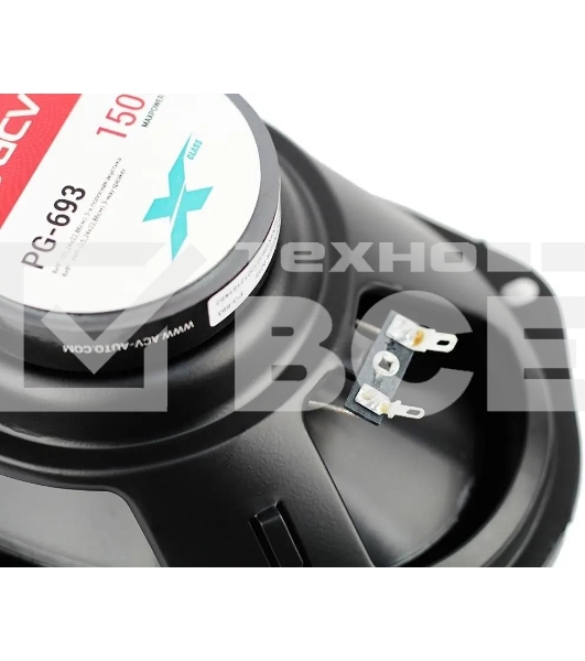 Колонки автомобильные ACV PG-693S 240Вт 88дБ 4Ом 15x23см (6x9дюйм) (ком.:2кол.) коаксиальные трехполосные