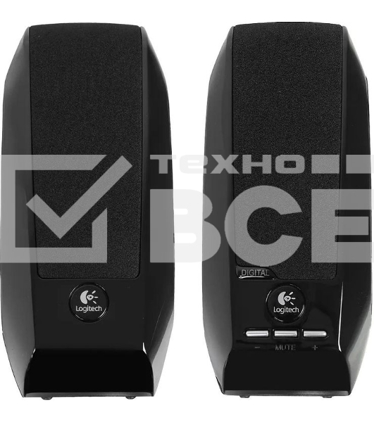 Акустическая система Logitech S150 980-000029 Колонки2.0, 2x0,6W, 90 Гц - 20 кГц, OEM