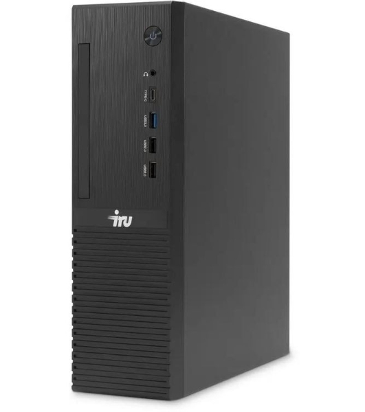Компьютер IRU 310SC SFF i3 12100 (3.3) 8Gb SSD256Gb UHDG 730 Windows 11 Pro GbitEth 200W черный (2152519)