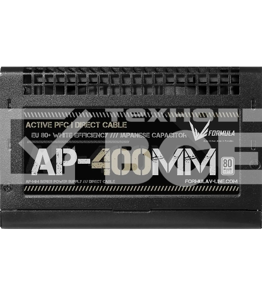 Блок питания Aerocool / Formula ATX 400W AP-400ММ 80 PLUS WHITE (20+4pin) APFC 120mm fan 6xSATA RTL