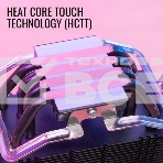 Кулер для процессора AeroCool / Formula Rave 4 ARGB черный, 120 мм, алюминий/медь, 1800 об/мин, 27 дБ, 4 pin, 130 Вт, 135 мм, фото5