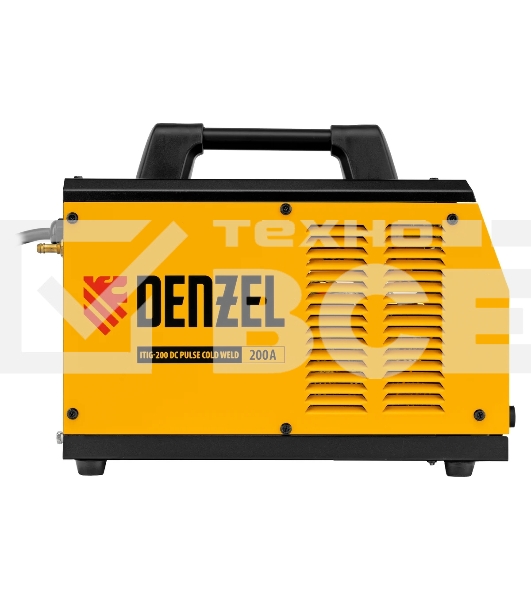 Аппарат инвертор. аргонодуговой сварки ITIG-200 ACDC Mix Pulse, 200 А, ПВ 60%  Denzel