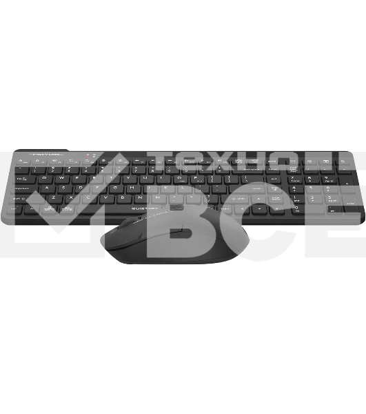 Клавиатура + мышь A4Tech Fstyler FG2300 Air2 клав:черный мышь:черный USB беспроводная slim