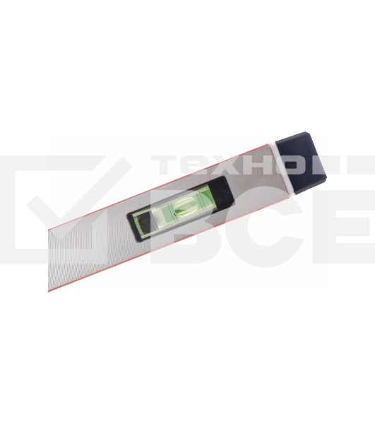 Уровень алюминиевый Matrix, магнит фрезеров 3 глазка 2 комп, рукоятки, 1000 мм