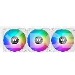 Вентилятор для корпуса Thermaltake CT120 EX Sync ARGB 120х120x25 белый 4-pin 28.5дБ (упак.:3шт) (CL-F190-PL12SW-A) Ret, фото4