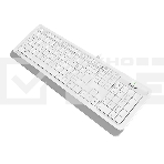 Клавиатура A4Tech Fstyler FK10 проводная, USB, белый/серый, фото3