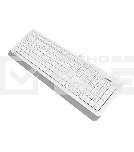 Клавиатура A4Tech Fstyler FK10 проводная, USB, белый/серый