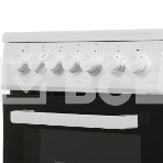 Плита электрическая Beko FSE57110GW белый, конфорок 4 шт, духовка 55 л, гриль, 50 см x 85 см x 60 см, фото6