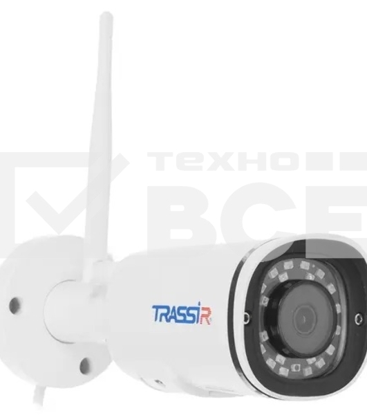 Камера видеонаблюдения IP Trassir TR-D2121IR3W V3, 1080p, 3.6мм, белый