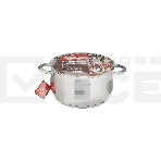 Кастрюля WEBBER BE-355/2 6,5 л, 24 см, из нержавеющей стали со стеклянной крышкой, фото2