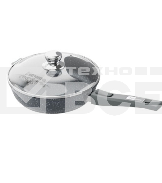 Сковорода Гранит С024701 24 см, съем. руч., крышка