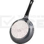 Сковорода Rondell Baselard RDA-2004 круглая 28 см покрытие: Xylan Plus ручка несъемная (без крышки) темно-серый, фото3