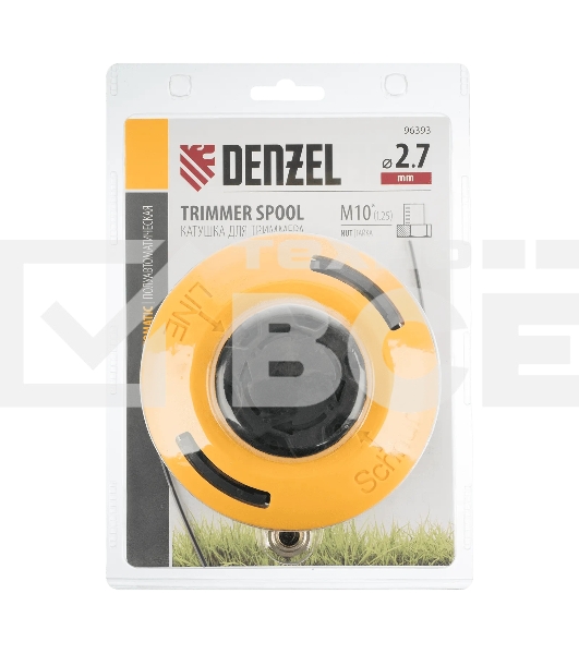 Катушка триммера Denzel полуавтомат. гайка М10х1,25L; гайка М10х1L; гайка М12х1,5L