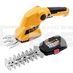 Ножницы-кусторез аккумуляторные Denzel G411 с акк. 3,6В Li-Ion 1,5 А·ч, фото3