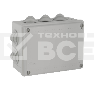 Коробка распределительная DKC 54000 ОП 150х110х70, 10 каб.ввод., IP55