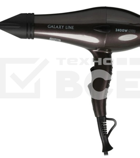 Фен Galaxy Line GL 4343 коричневый, 2400 Вт