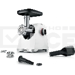 Мясорубка электрическая Bosch MFWS609W белый/черный, 2100 Вт, 3.5 кг/мин, реверс, насадки - 4, фото 1