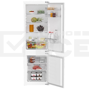 Холодильник Indesit IBD 18 белый двухкамерный 193/78л морозилка снизу