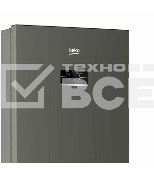 Холодильник Beko B3RCNK362HG серый двухкамерный 220/100л морозилка снизу, No Frost