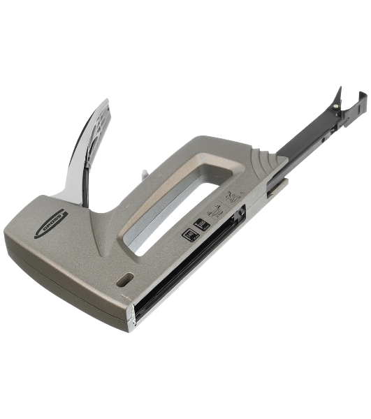 Степлер GROSS 41007 мебельный (Aluminium 140) алюм корпус рег удара тип Скобы 140 300 6-14мм