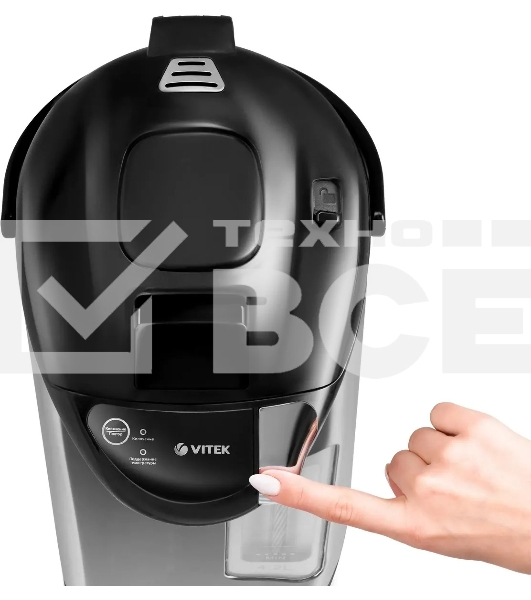 Термочайник Vitek Midnight VT-1199 (MC) серебро/черный
