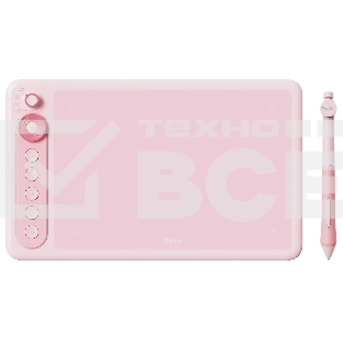 Графический планшет Parblo Intangbo X7 USB Type-C розовый