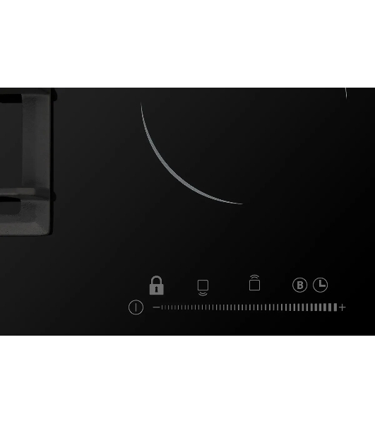 Комбинированная варочная панель HIBERG VM 6021 B независимая, черный