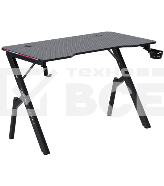Стол Defender GAMING INO RGB BLACK