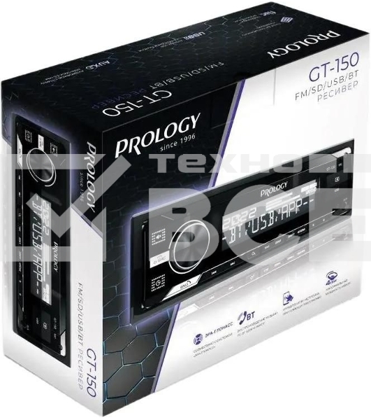Автомагнитола Prology GT-150 1DIN 4x55Вт