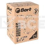 Строительный пылесос Bort BSS-1415-Aqua чёрный/синий, 200/1400 Вт, уборка сухая/влажная, пылесборник мешок/контейнер, 15 л, фото9