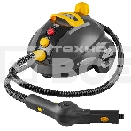 Универсальный отпариватель-пароочиститель Endever Odyssey Q-808, темно-серый/желтый, мощность 1500 Вт, 3,5 бар, бак 700 мл, 85 г/мин, 2 шт/уп., фото 1