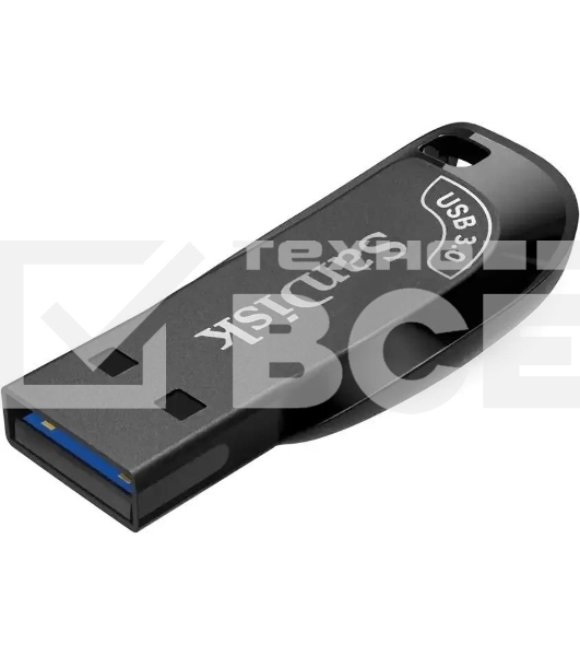 Флешка USB 32Gb SanDisk CZ410 Ultra Shift, USB 3.0, черный